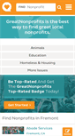 Mobile Screenshot of greatnonprofits.org